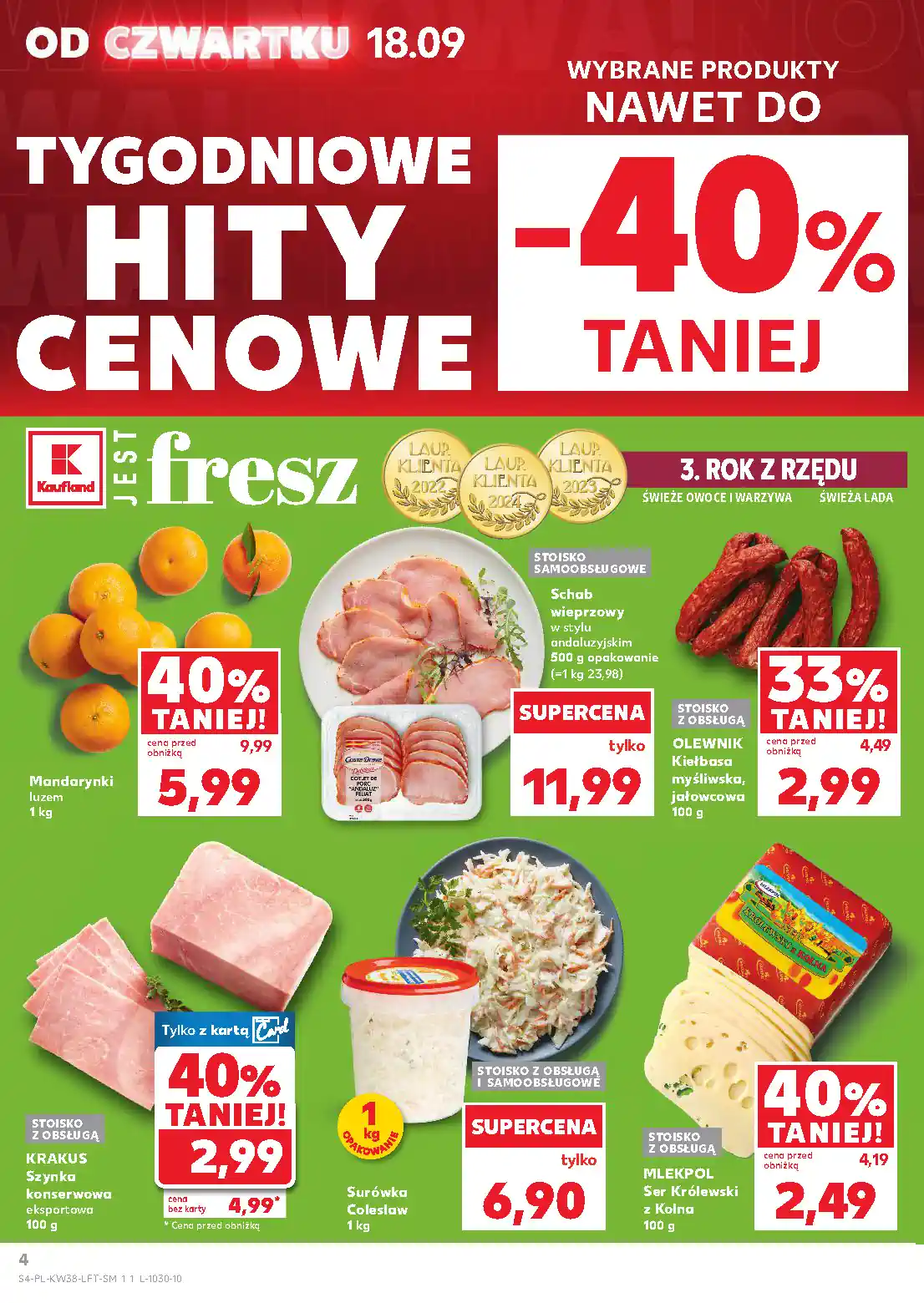gazetka kaufland od 18 września 2025