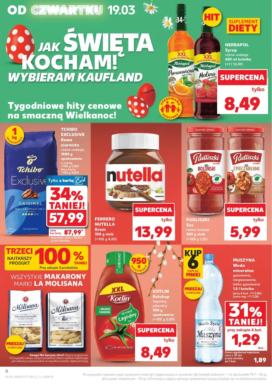 nadchodzącą gazetka kaufland
