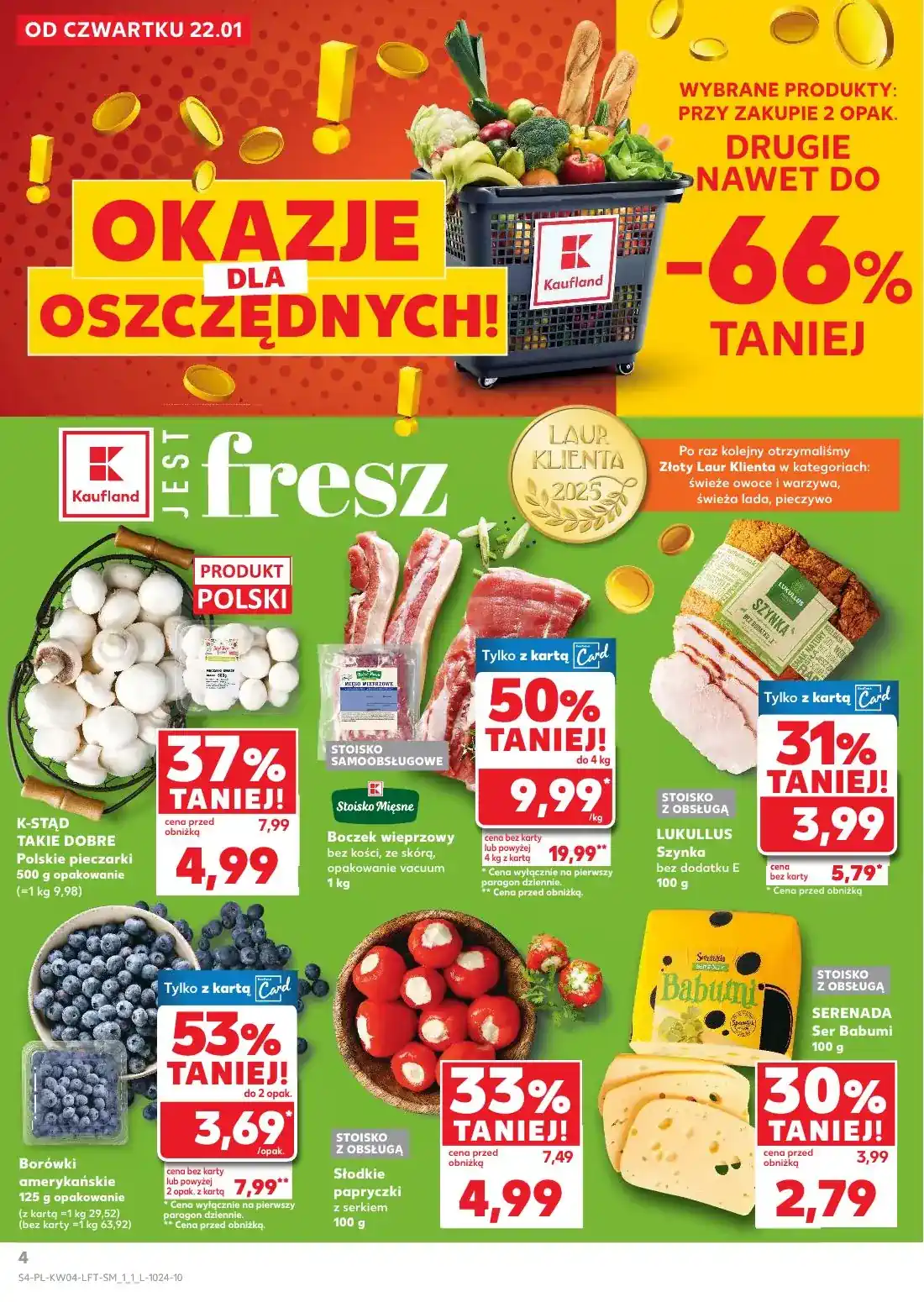 gazetka kaufland od 22 stycznia 2026