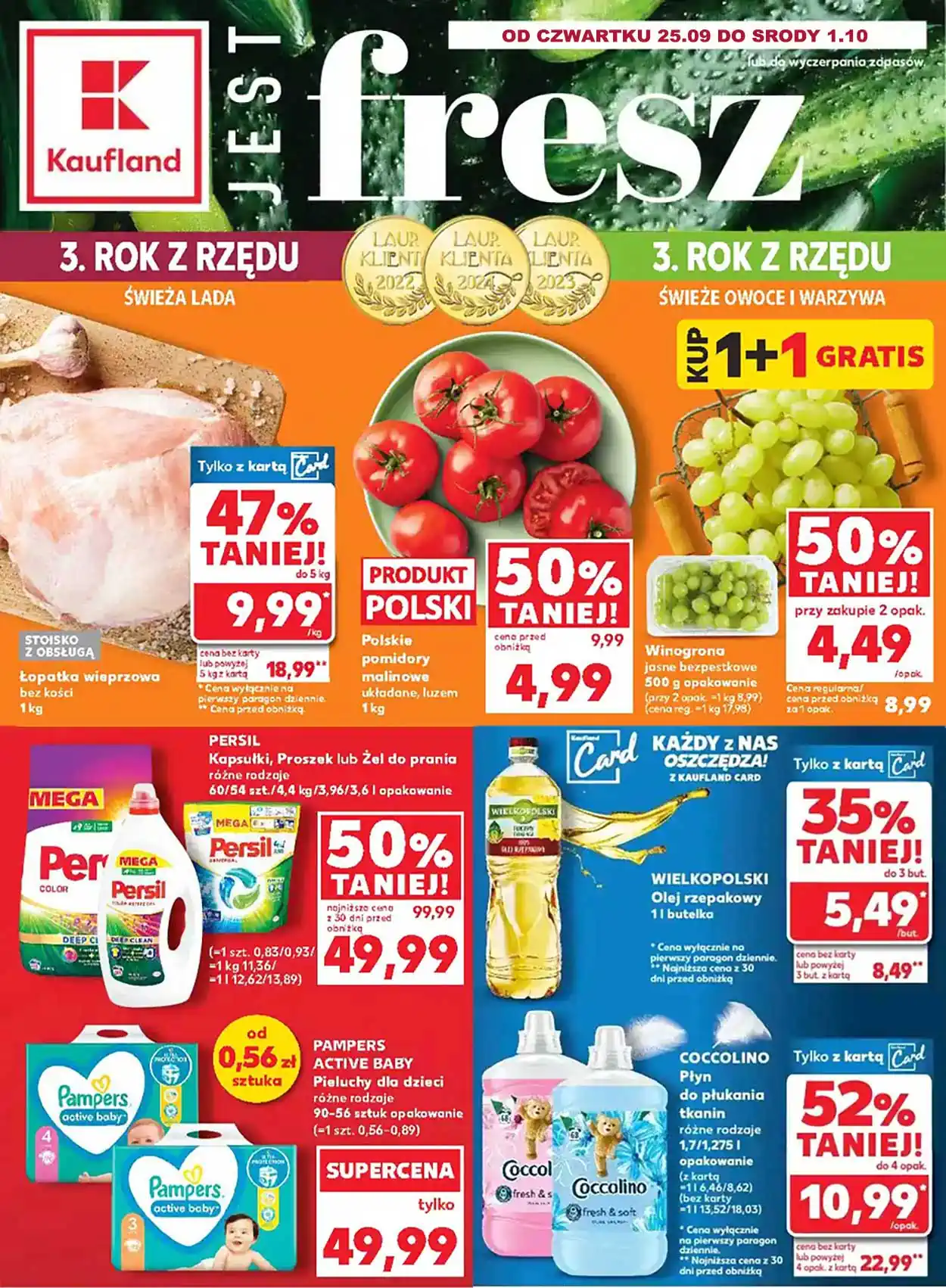 gazetka kaufland od 25.09.2025