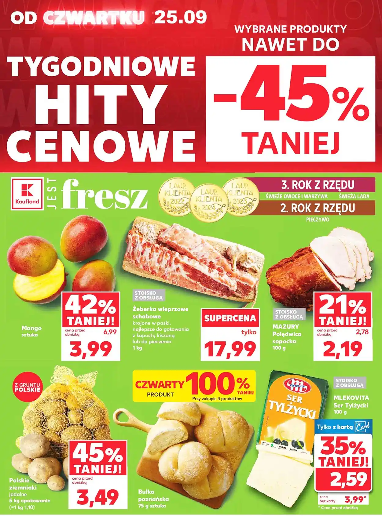 kaufland gazetka od 25 września 2025