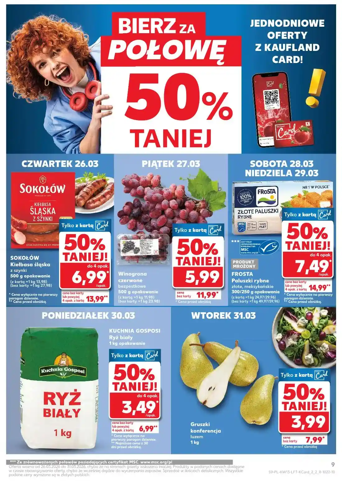 nadchodzącą gazetka kaufland