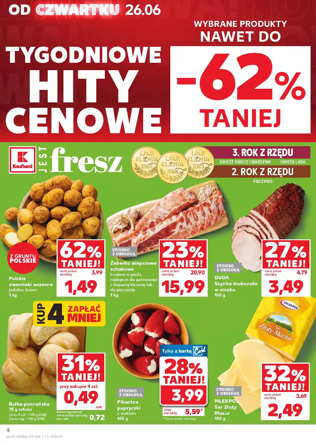 nowa gazetka kaufland od 26.06.2025