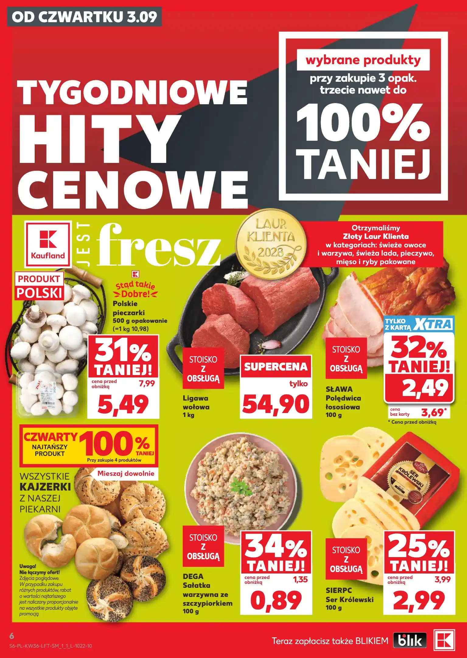 nadchodzącą gazetka kaufland