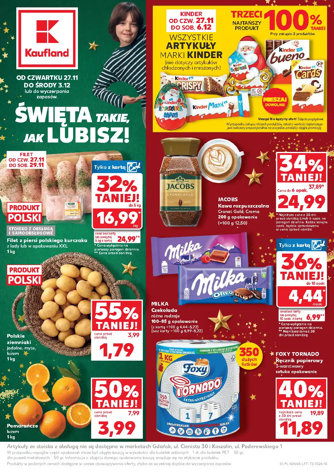 kaufland gazetka - od jutra 27.11.2025
