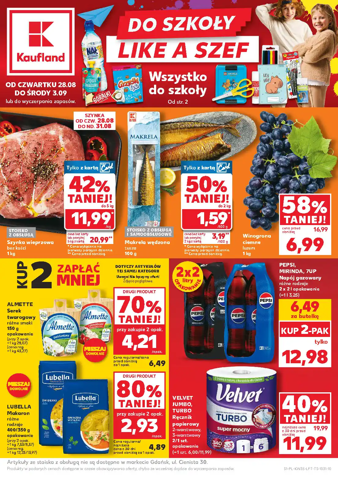 gazetka kaufland od 28.08.2025