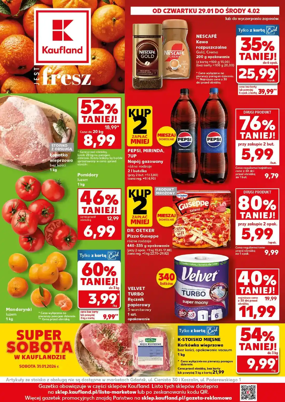 kaufland gazetka - od jutra 29.01.2026
