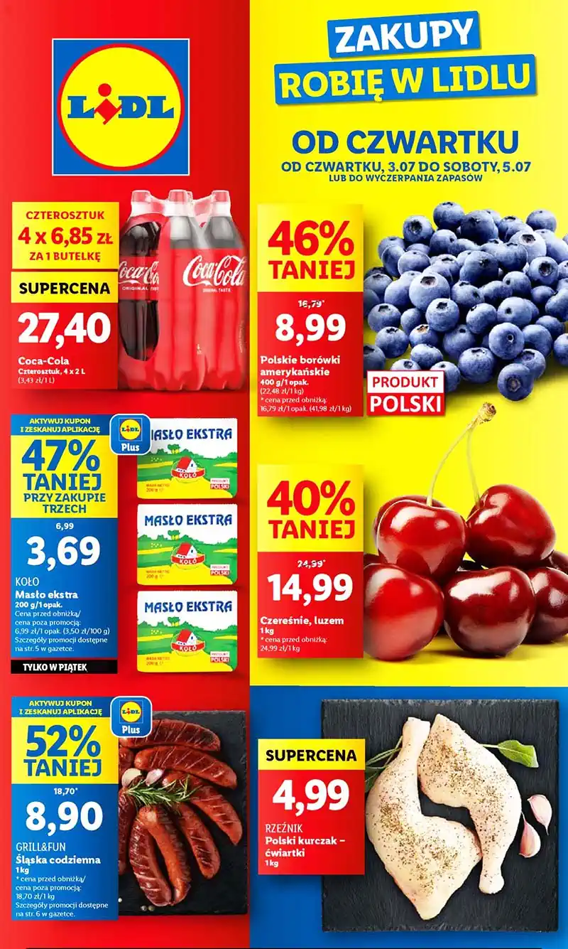 gazetka lidl od czwartku 3.07.2025