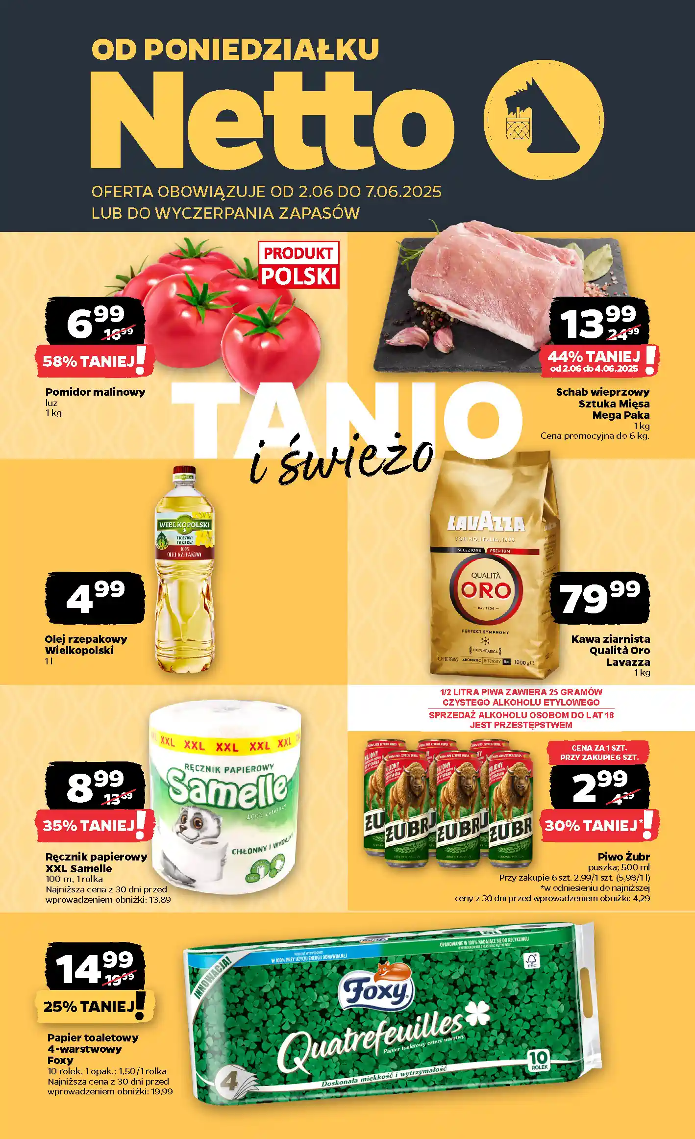 netto gazetka od 2 czerwca 2025