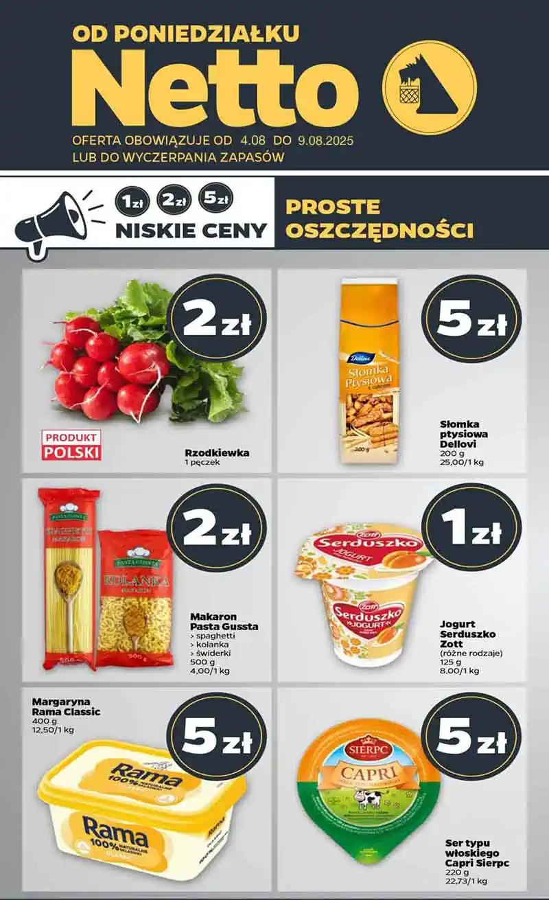 netto gazetka od 4 sierpnia 2025