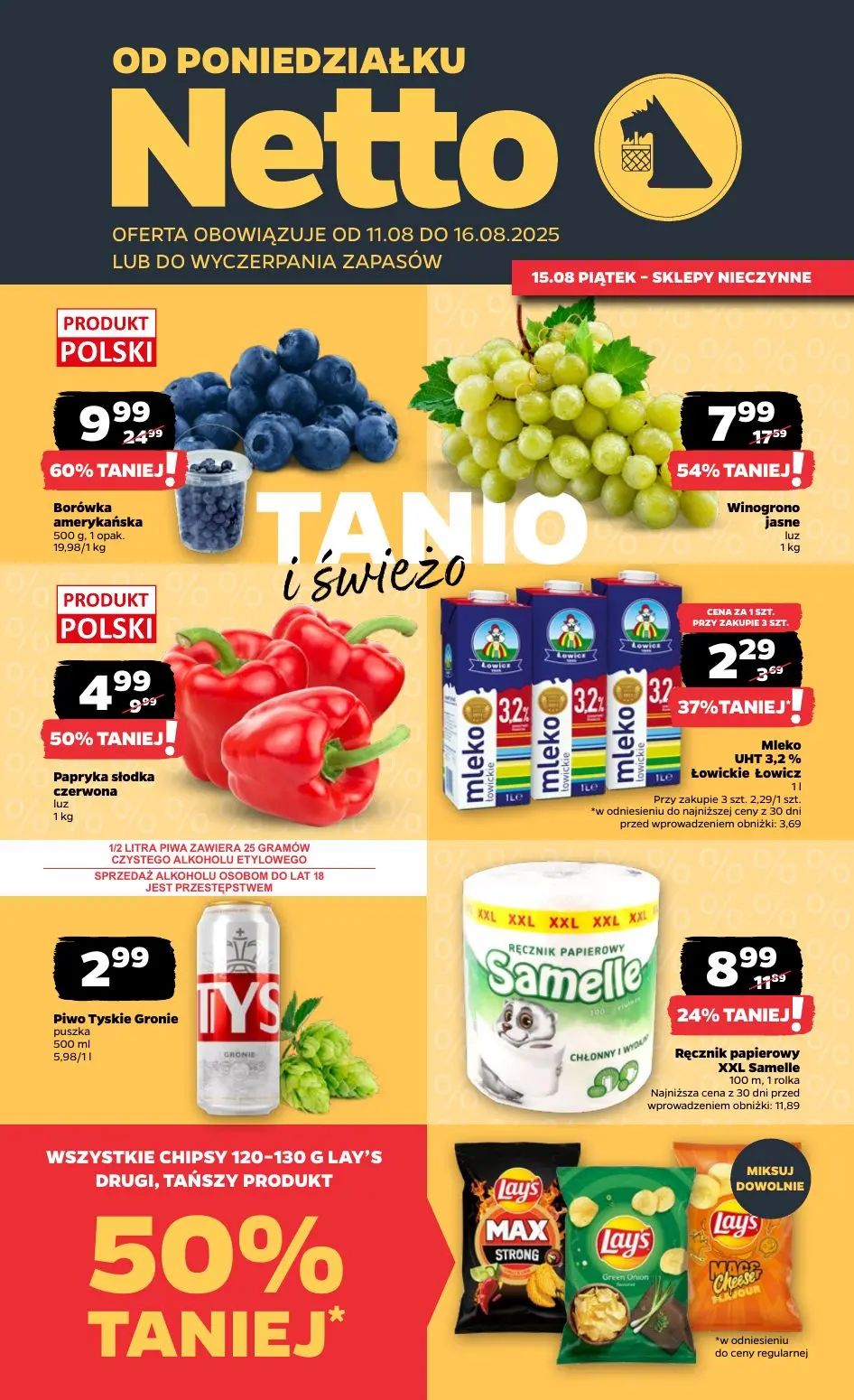 netto gazetka od 11 sierpnia 2025