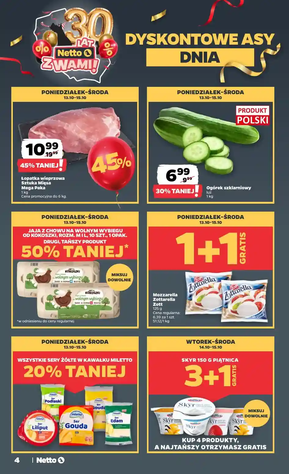 gazetka netto od poniedziałku