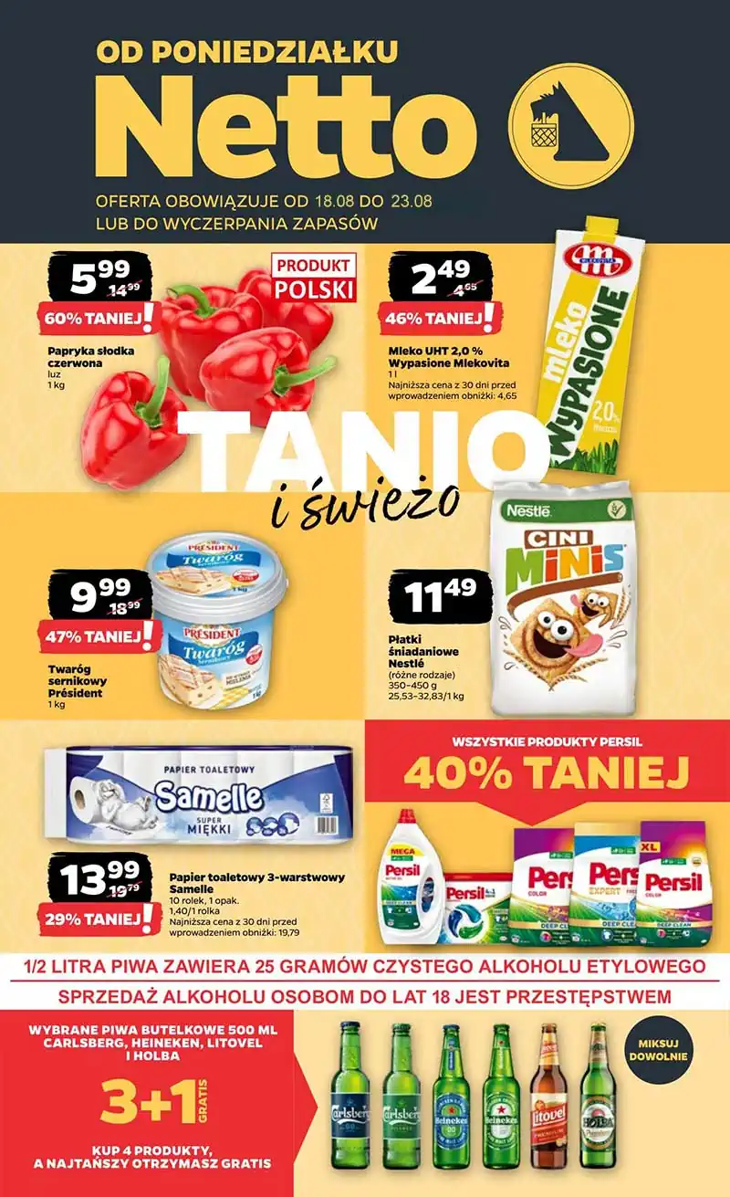 netto gazetka od 18 sierpnia 2025
