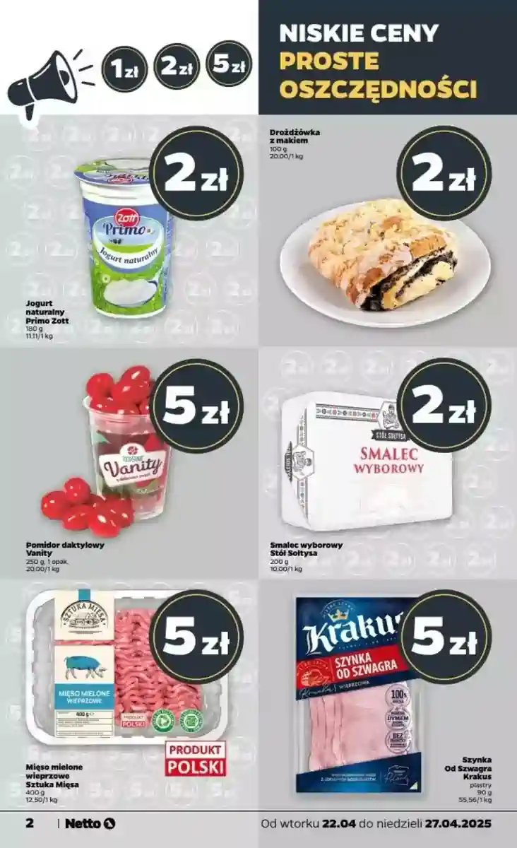 gazetka Netto od 22 kwietnia 2025