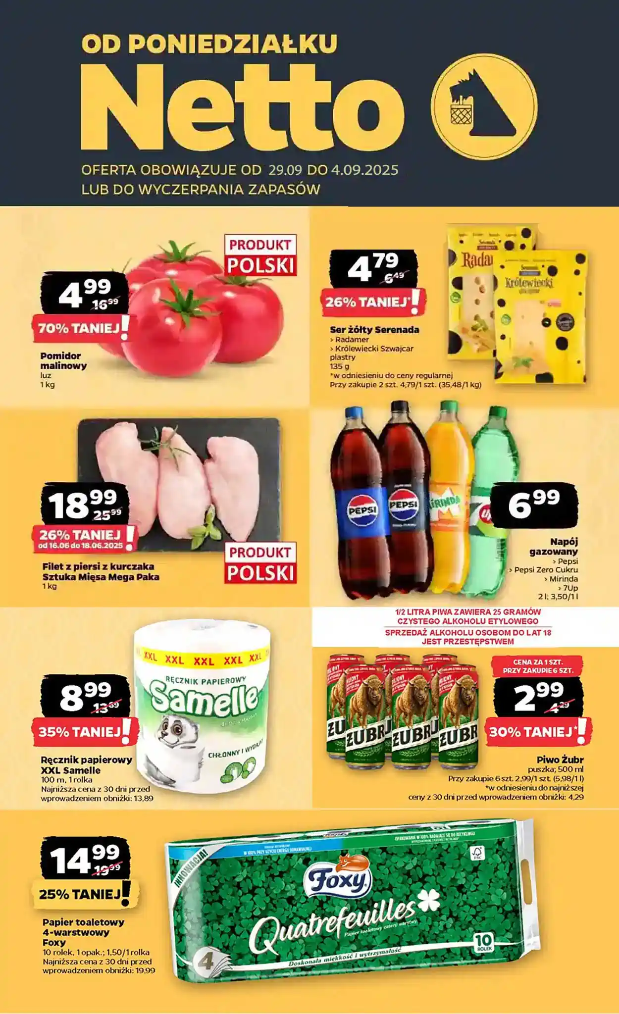netto gazetka od 29 września 2025