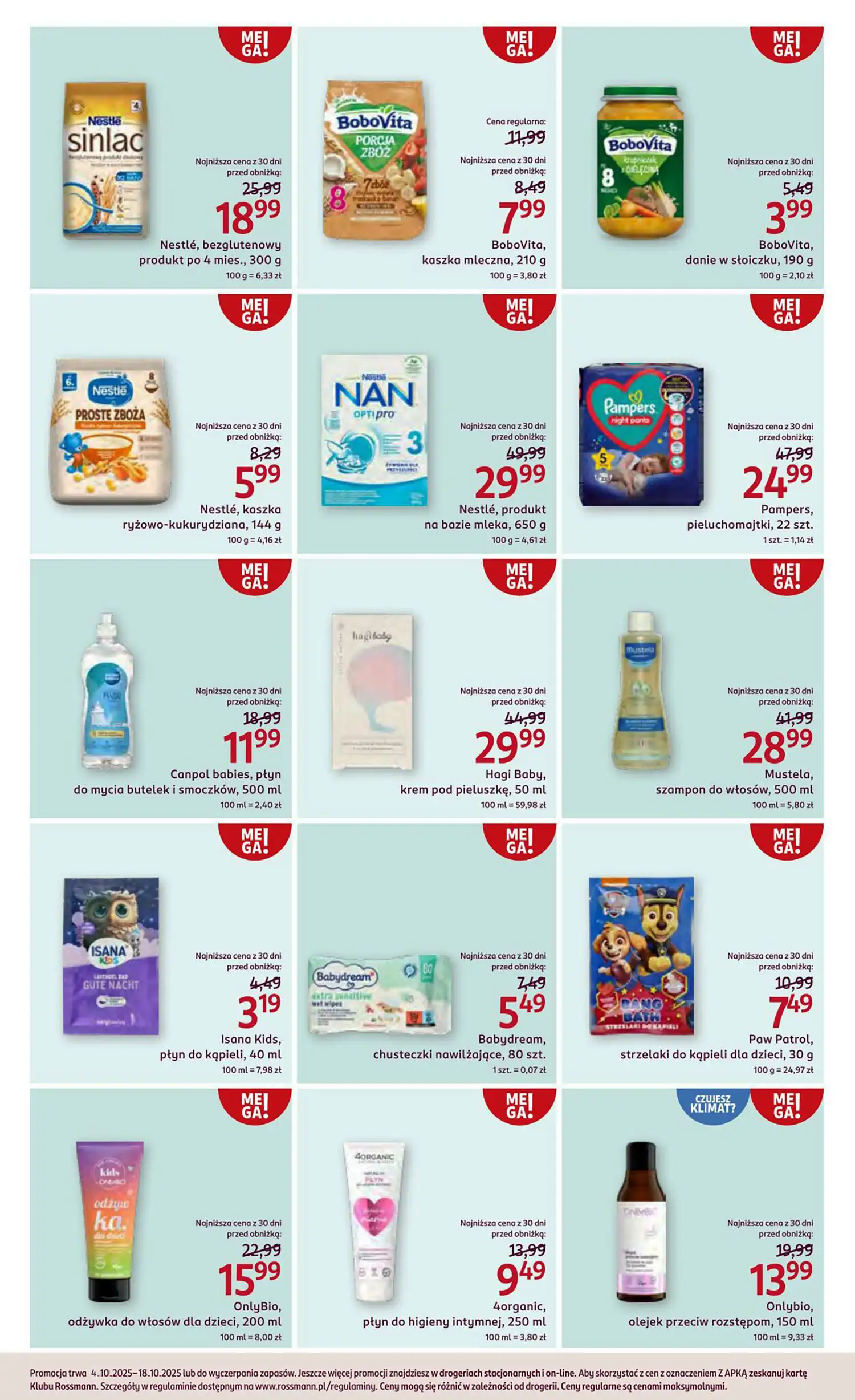 gazetka rossmann od 4 października
