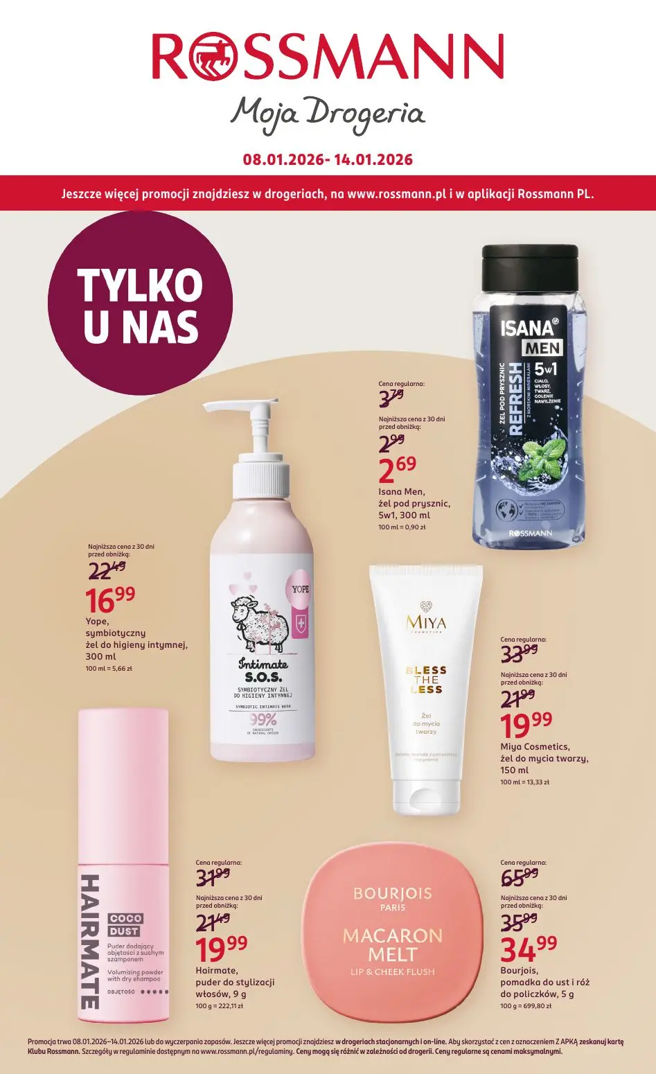 rossmann gazetka od 8.01.2026