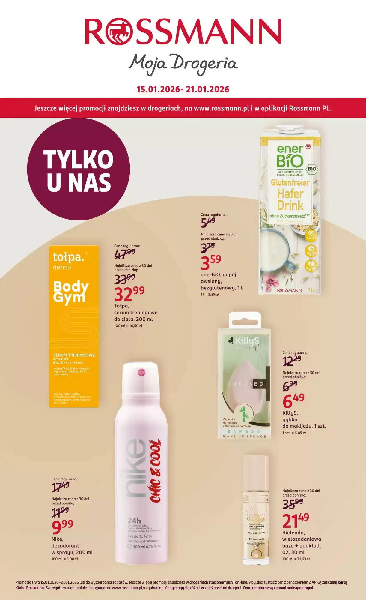 rossmann gazetka od 15.01.2026