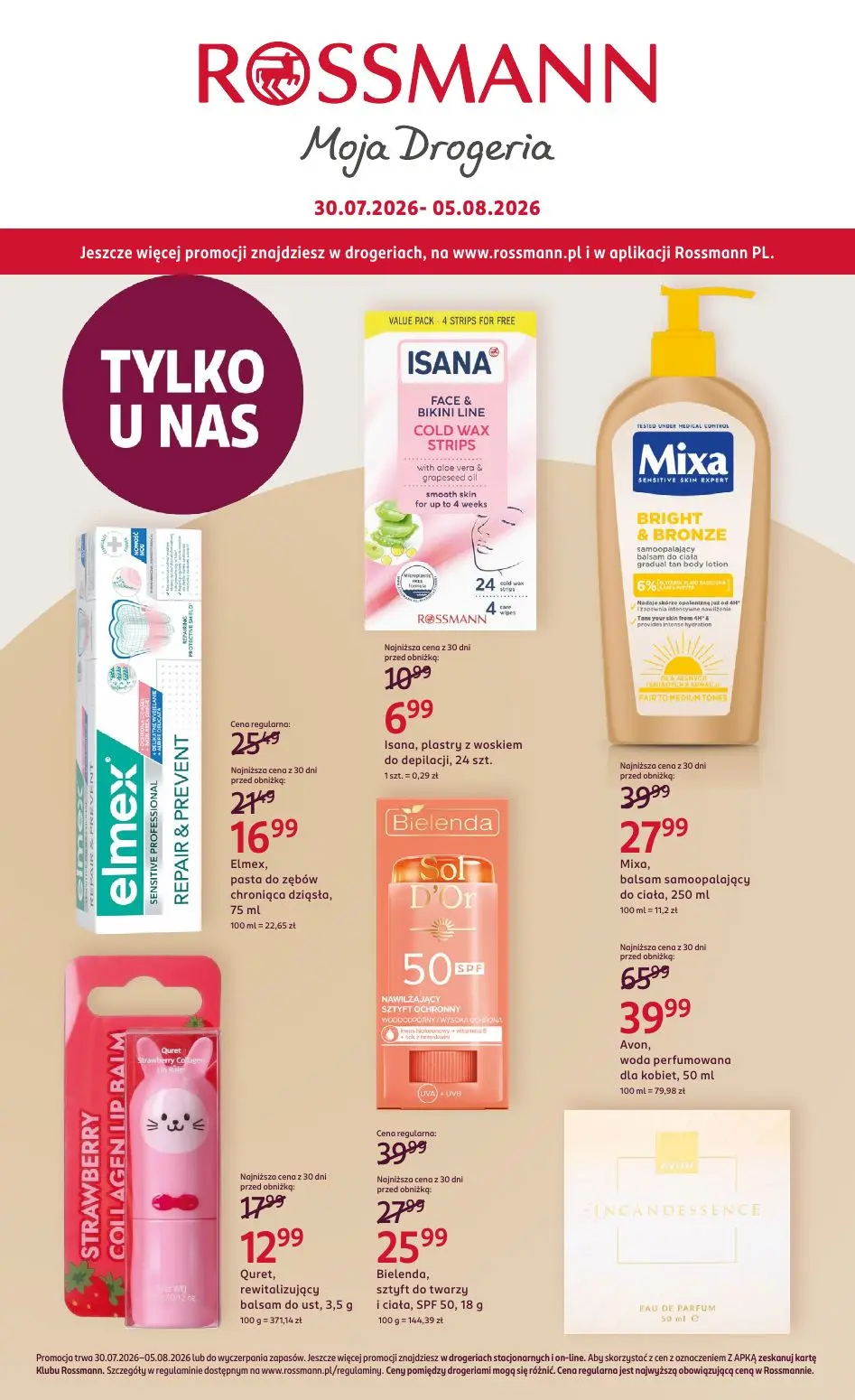 rossmann gazetka od 30.07.2026