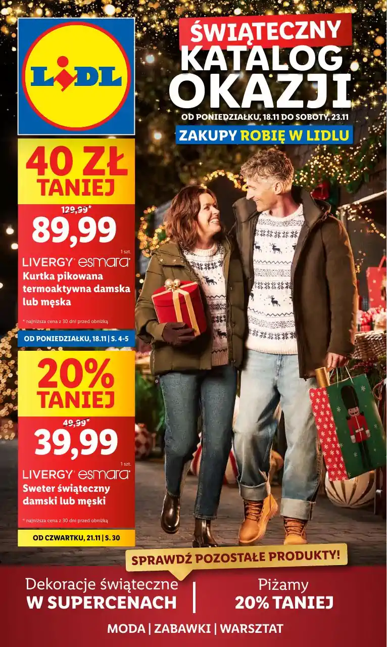 Gazetka Lidl od 18.11.2024 