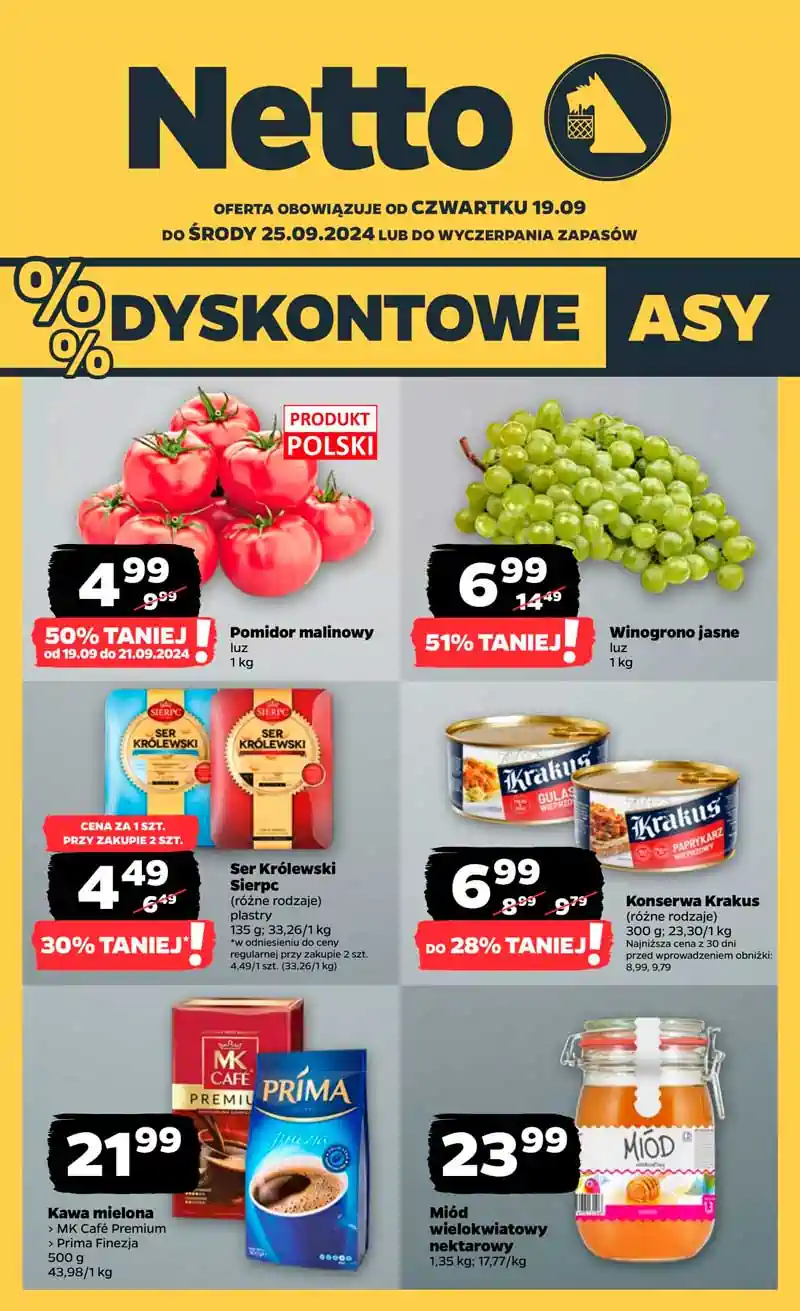 Netto Gazetka Aktualna od 19.09.2024 —Diskontowe Asy