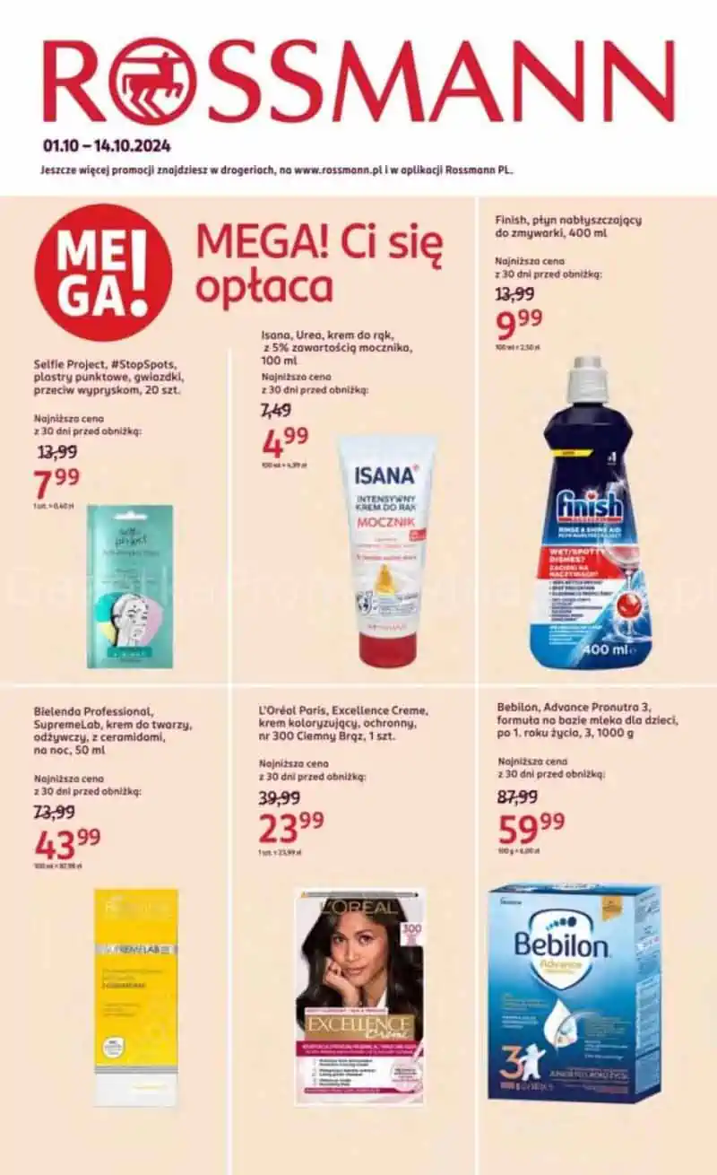 Rossmann Gazetka od 1.10.2024 