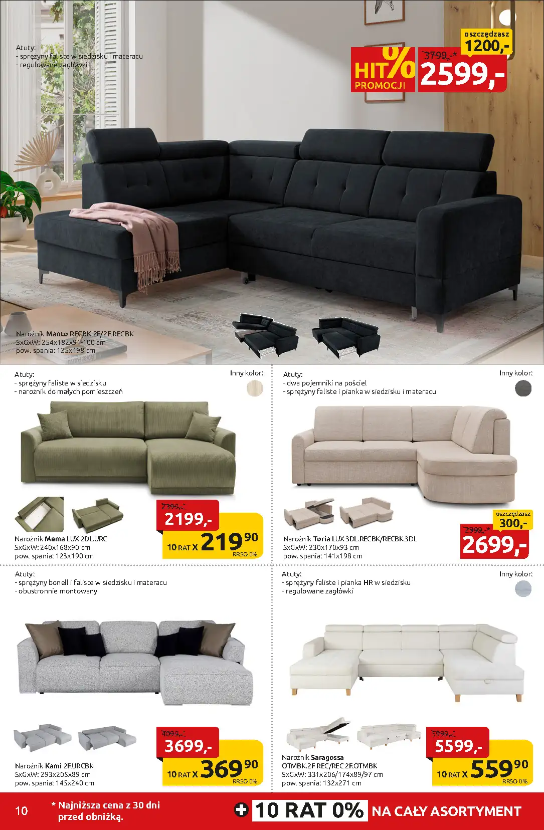 black red gazetka