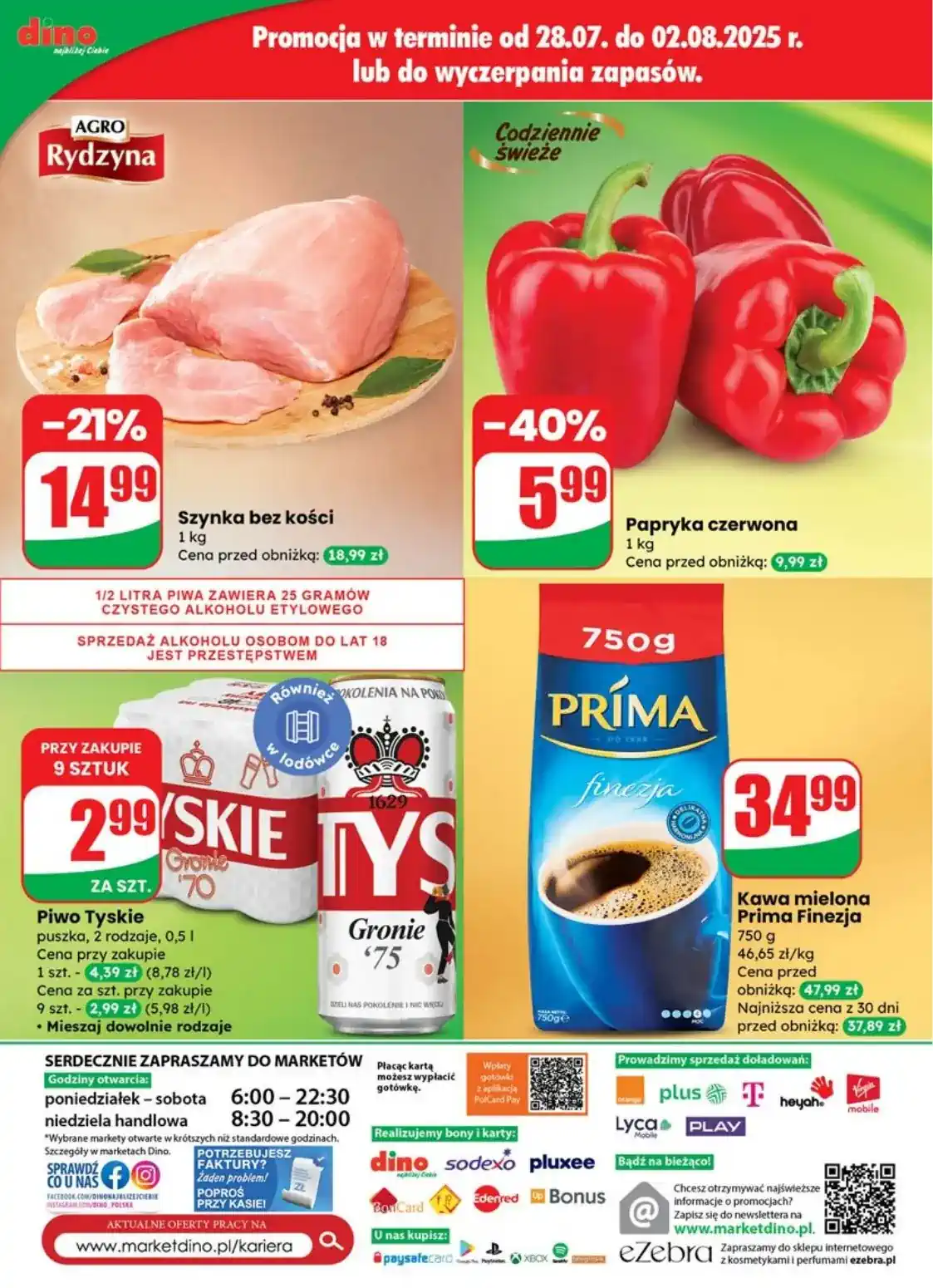 gazetka dino, ważna od jutra