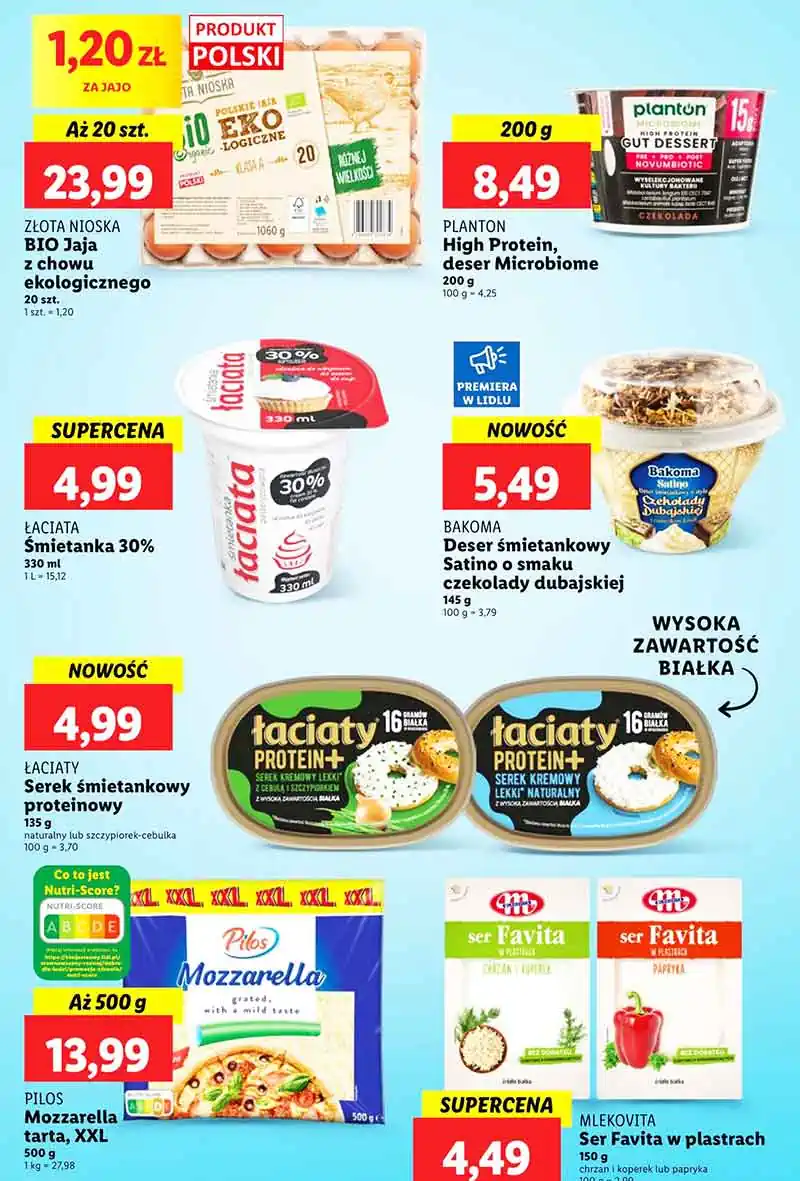 lidl gazetka od jutra