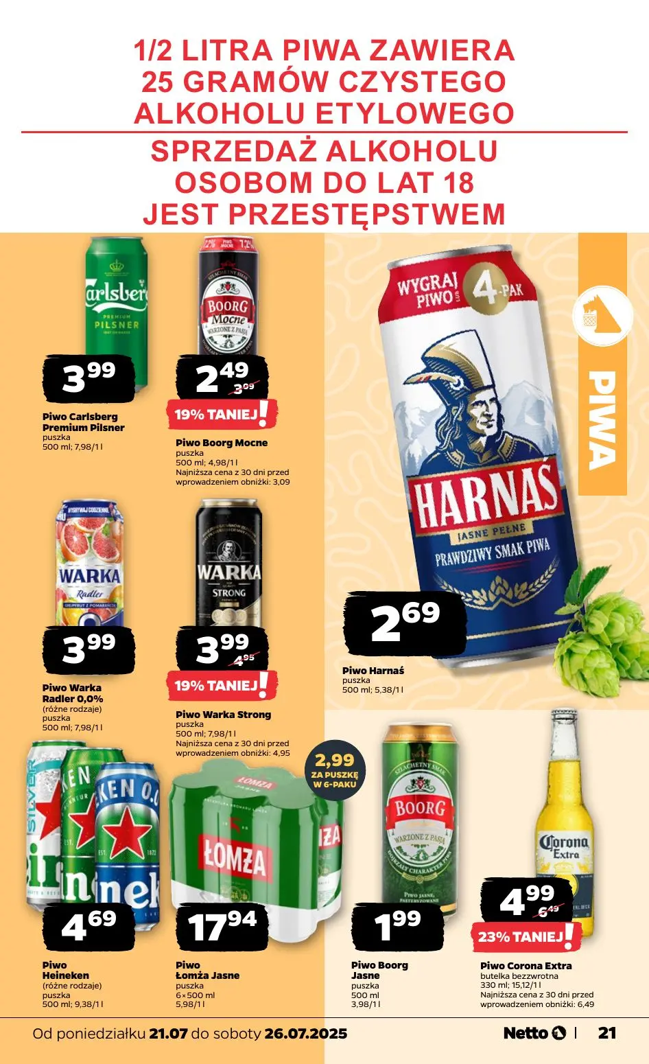netto gazetka od jutra